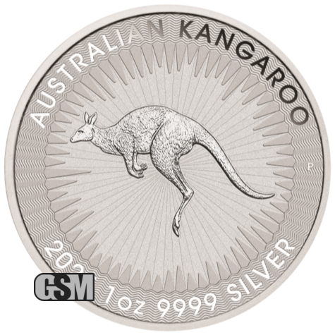 2025 1 oz Australian Silver Kangaroo Coin